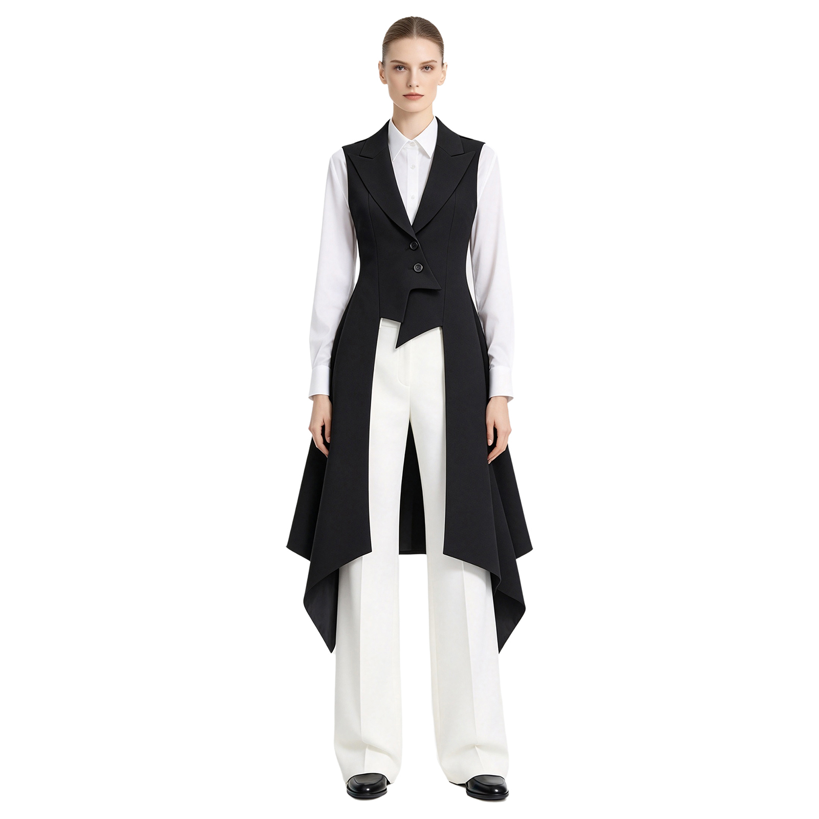 Womens Blazer - レディース テールコート風 ブレザー ジャケット ヴィンテージ スワローテイル
