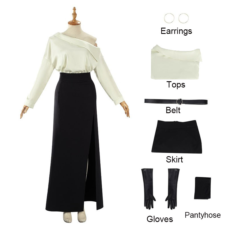 ホラーゲームレクイエムグレースコスプレ衣装アニメとゲームエキ - Formal Skirt のレビューと価格