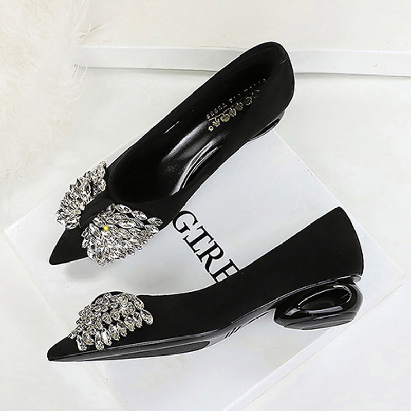 BIGTREE CRYSTAL バタフライデザインのポインテ - Womens Heels のレビューと価格