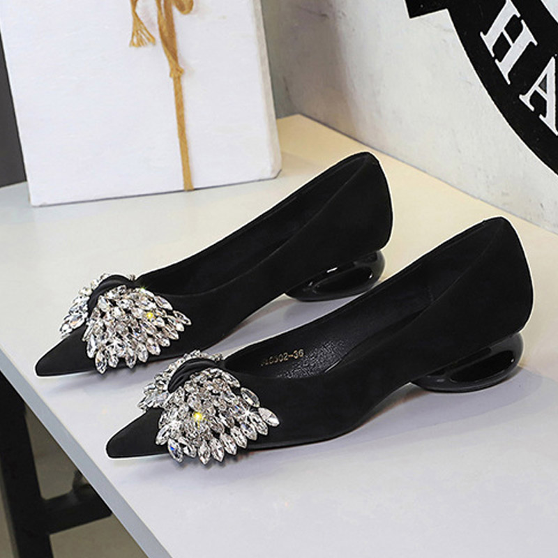 BIGTREE CRYSTAL バタフライデザインのポインテ - Womens Heels のレビューと価格