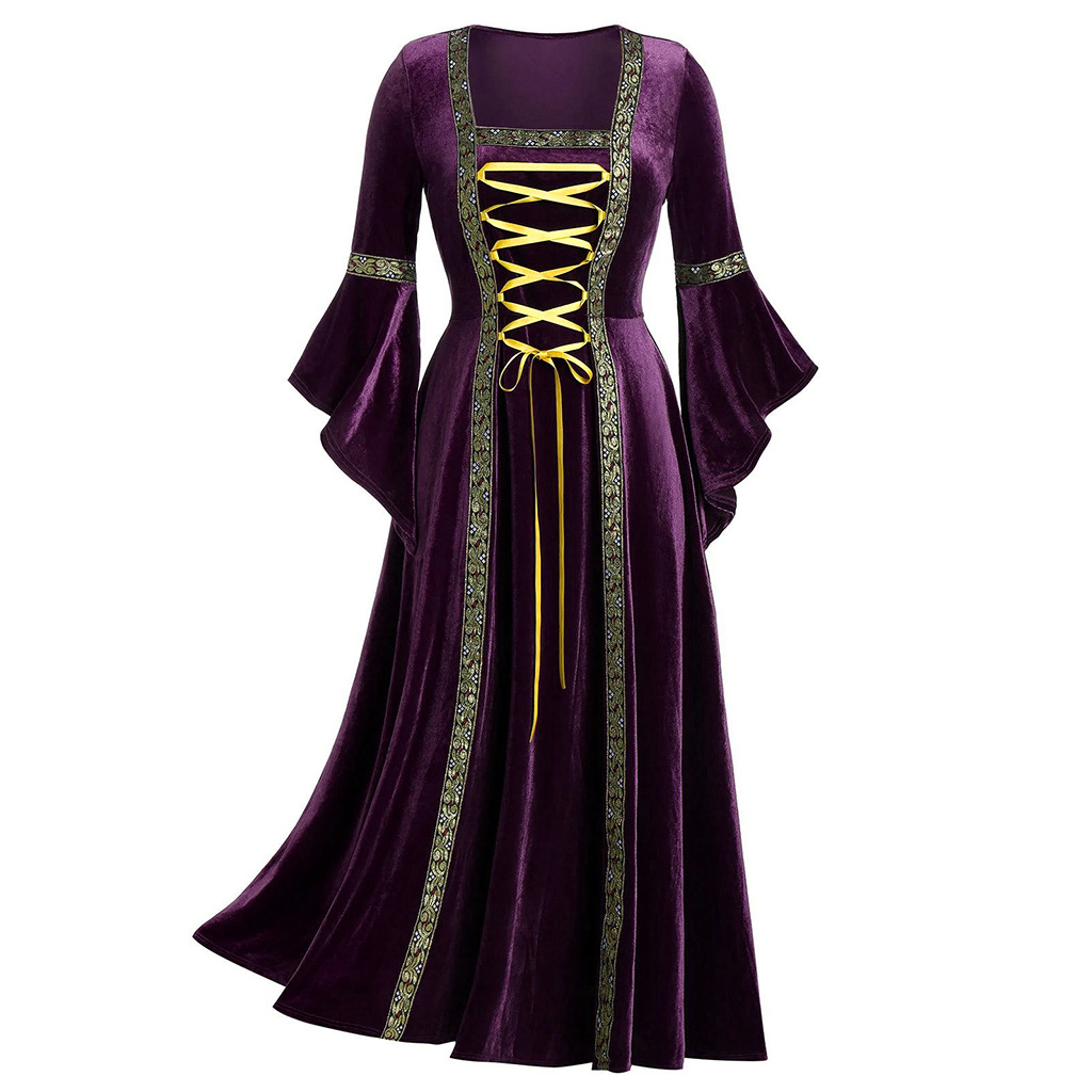 ヨーロッパ中世ビクトリア女王プリンセスウェディングパーティー - Formal Skirt のレビューと価格