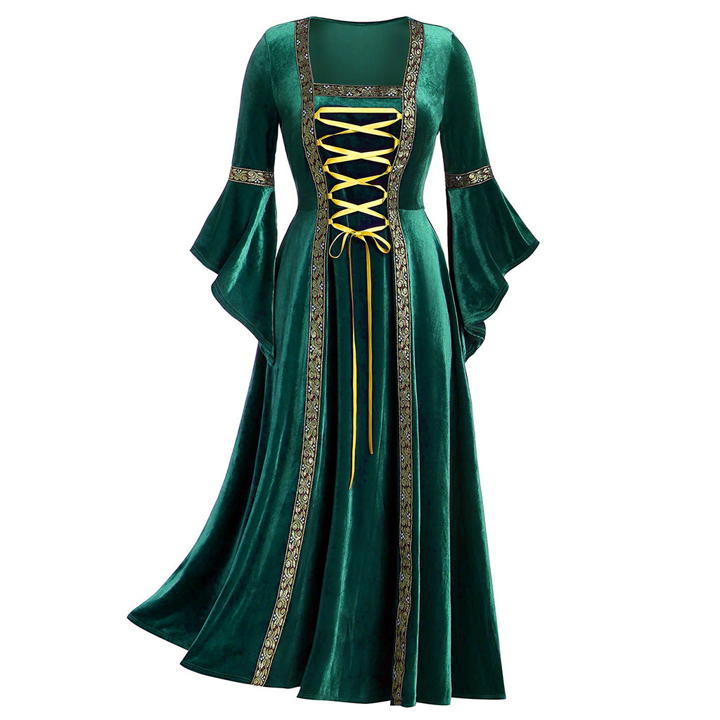 ヨーロッパ中世ビクトリア女王プリンセスウェディングパーティー - Formal Skirt のレビューと価格