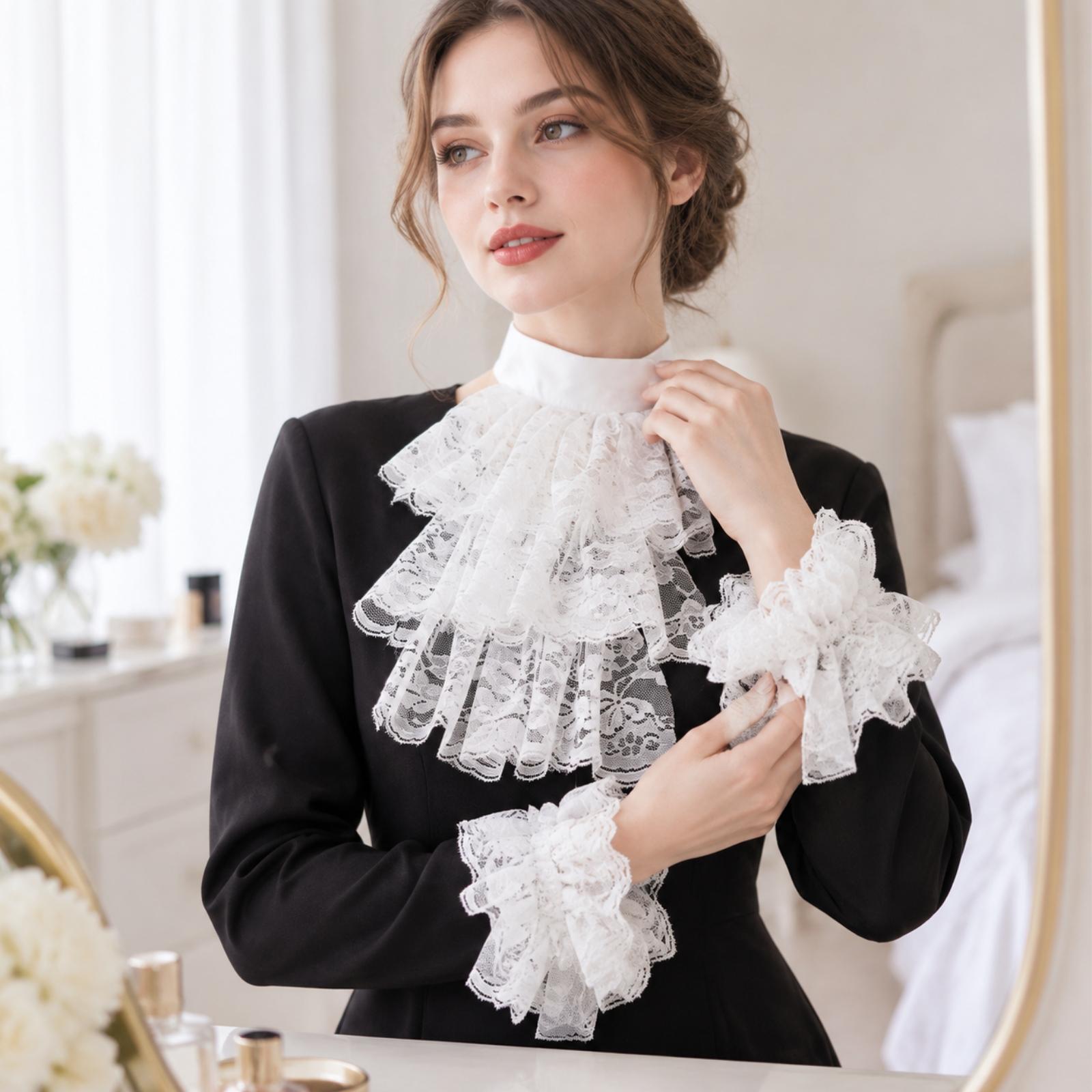 ロマンチックなテーマのパーティーや、クラシックな装いに合う、 - Lace Dress のレビューと価格
