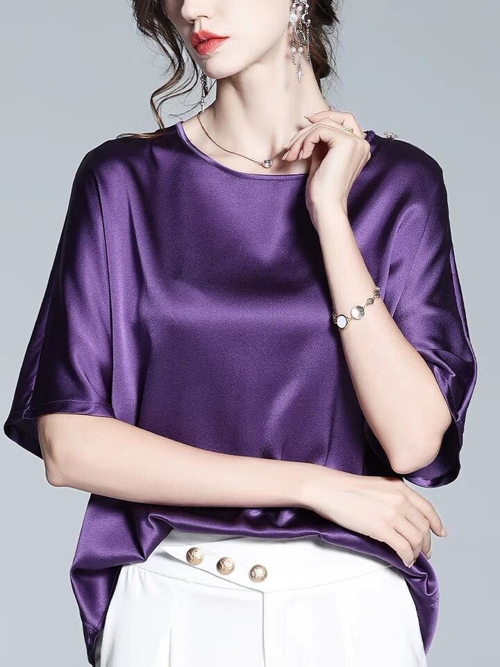 イングランド風のエレガントなヴィンテージブラウス。2026年 - Silk Blouse のレビューと価格