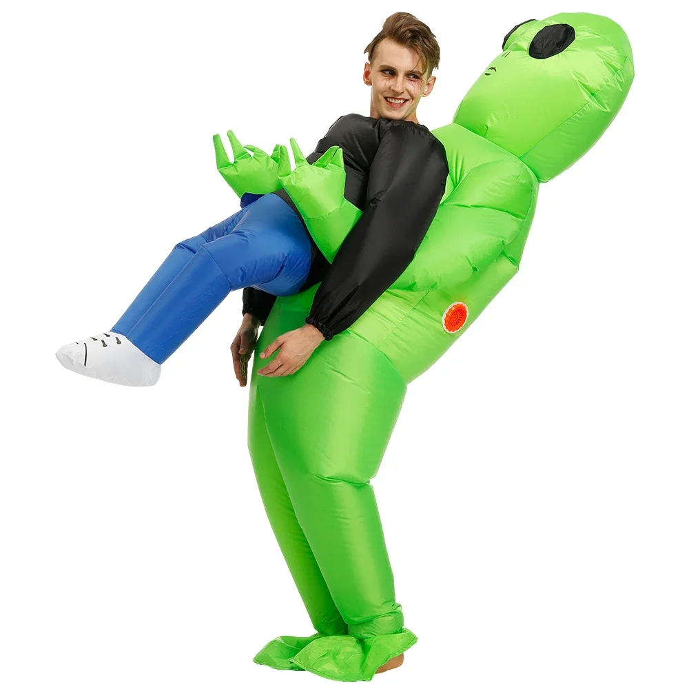 男性用、女性用、面白い宇宙人コスチューム、ハロウィーン、大人 - Womens Suit のレビューと価格
